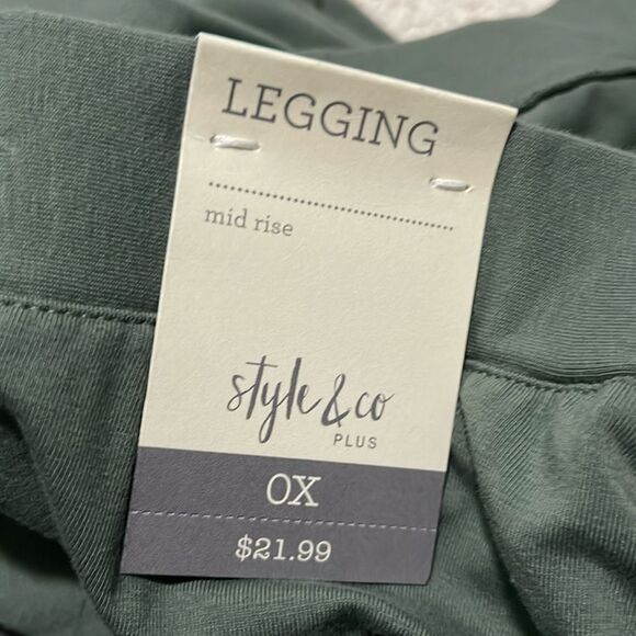 NWT - Style & Co. - 0X. Legging - Picture 7 of 7
